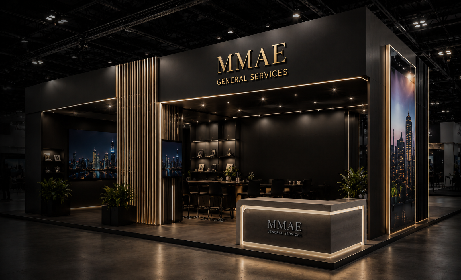 Fabricación de stands para ferias en Santo Domingo — MMAE
